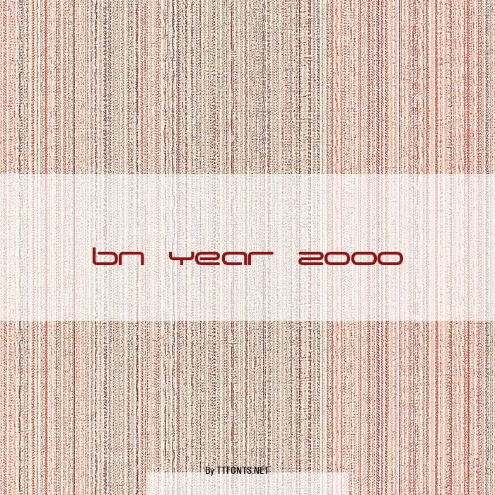 BN Year 2000 example